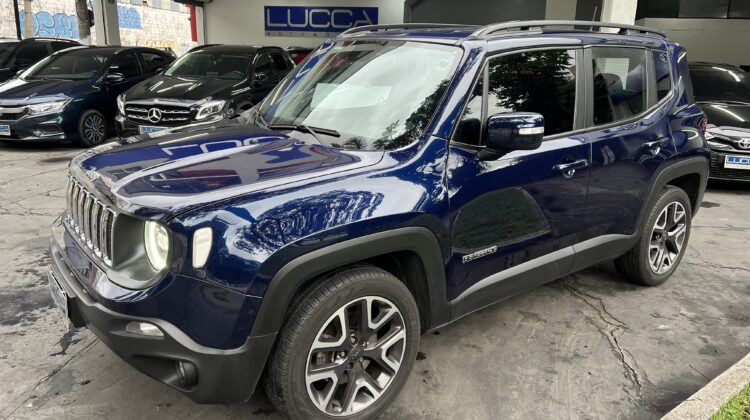 Renegade Longitude 1.8 Automática 2021/2021 Azul Flex Completa