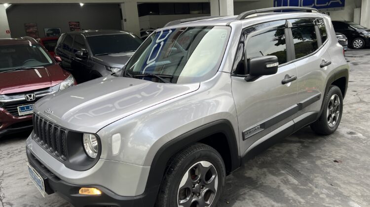 Renegade 1.8 Automática 2018/2019 Prata Flex Completa