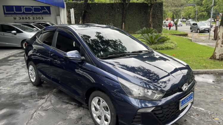 HB20S 1.0 Comfort 2022/2023 Azul Flex Completo