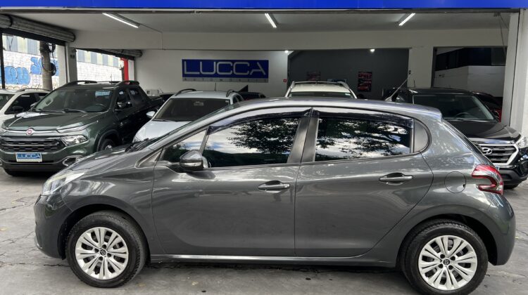 Peugeot 208 1.2 Active 2019/2019 Cinza Flex Completo