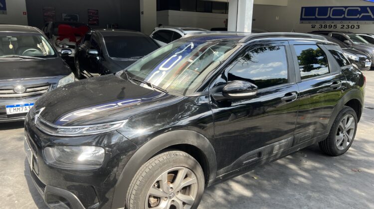 C4 Cactus Feel 1.6 Automático 2019/2019 Preto Flex Completo