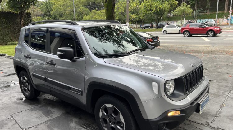 Renegade 1.8 Automática 2018/2019 Prata Flex Completa