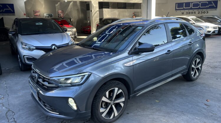 Nivus Highline 1.0 200 TSI Automático 2023/2023 Cinza Flex Completo