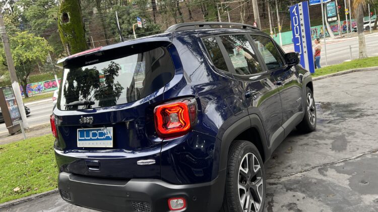 Renegade Longitude 1.8 Automática 2021/2021 Azul Flex Completa