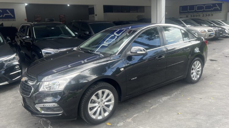 Cruze LT 1.8 Automático 2015 Preto Flex Completo