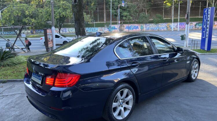 BMW 528i 2.0 Turbo 245 CV Automático 2012/2013 Azul – Blindada Nivel III-A Cart