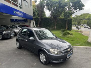 Celta 1.0 LT 2011/2012 Cinza Flex Completo
