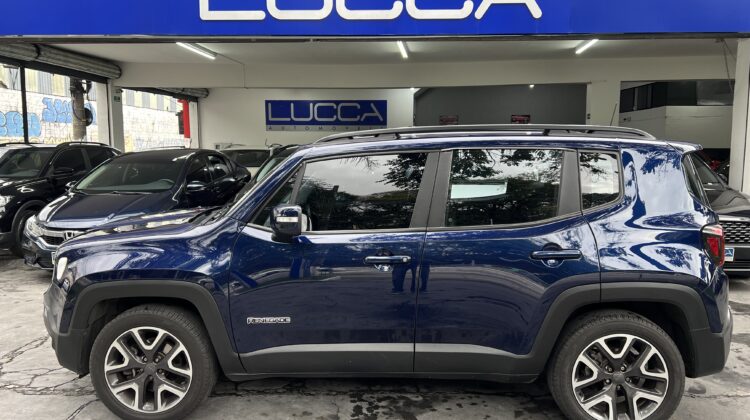 Renegade Longitude 1.8 Automática 2021/2021 Azul Flex Completa
