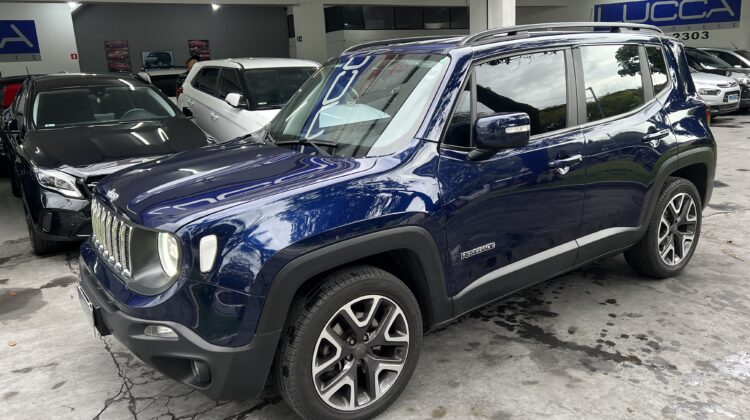 Renegade Longitude 1.8 Automática 2021/2021 Azul Flex Completa