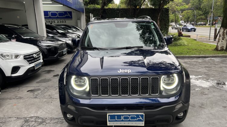 Renegade Longitude 1.8 Automática 2021/2021 Azul Flex Completa