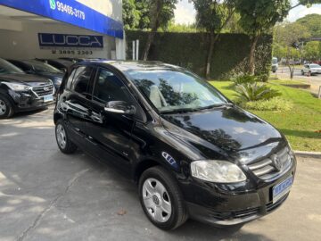 FOX 1.6 PLUS 2009 PRETO FLEX COMPLETO