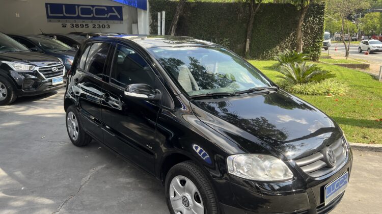 Fox 1.6 Plus 2009 Preto Flex Completo