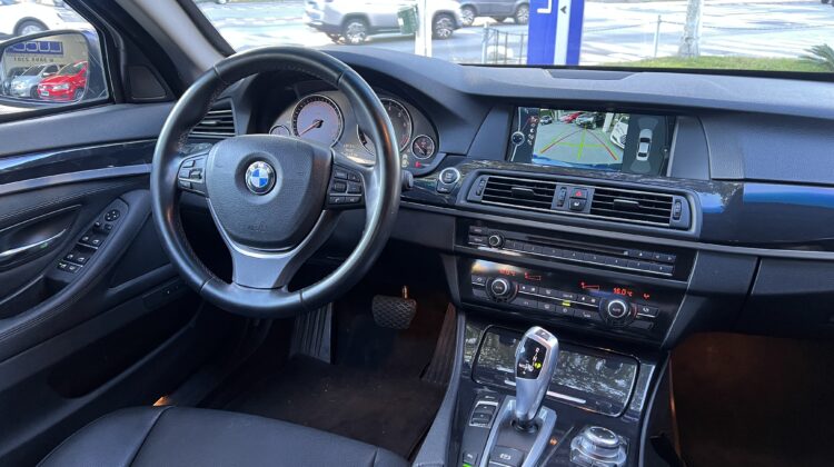 BMW 528i 2.0 Turbo 245 CV Automático 2012/2013 Azul – Blindada Nivel III-A Cart