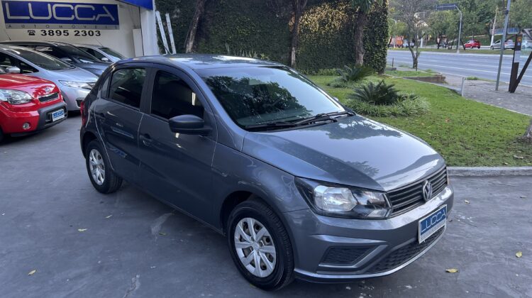 Gol 1.0 2021 Cinza Flex Completo