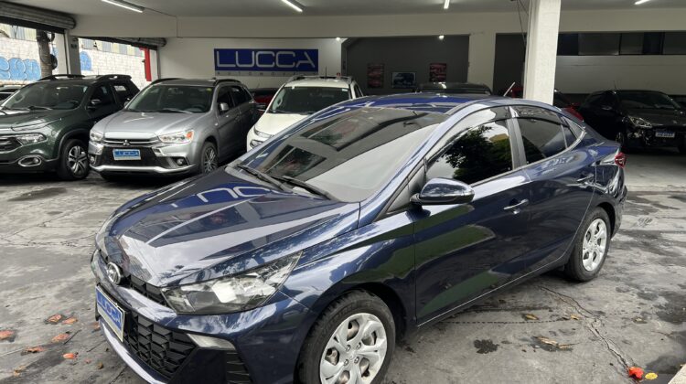 HB20S 1.0 Comfort 2022/2023 Azul Flex Completo