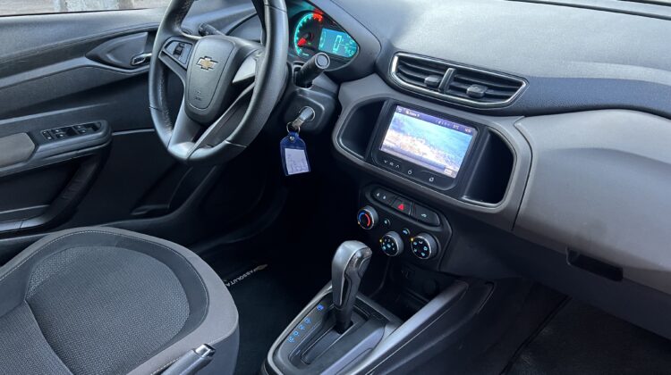 Prisma LTZ 1.4 Automático 2014 Azul Flex Completo