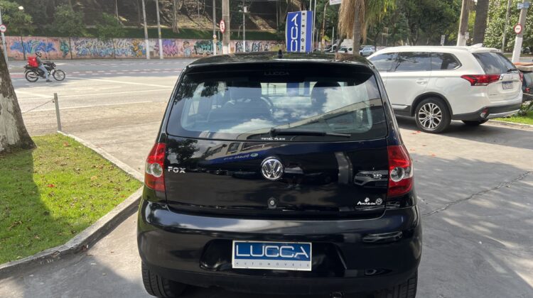 Fox 1.6 Plus 2009 Preto Flex Completo