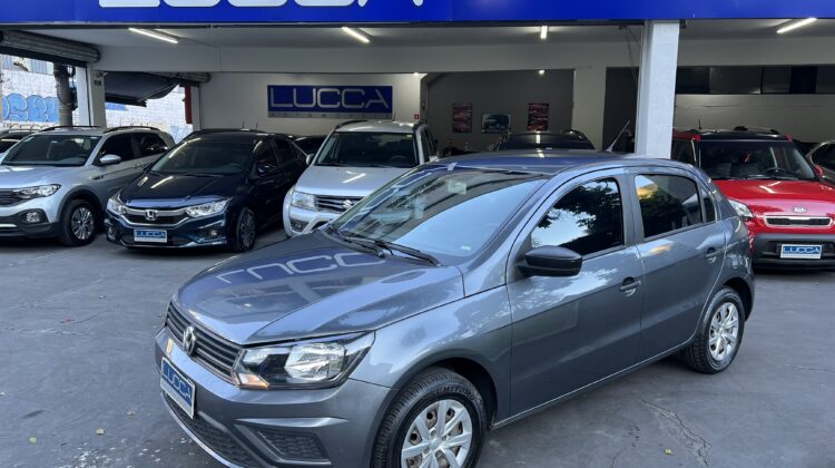 Gol 1.0 2021 Cinza Flex Completo