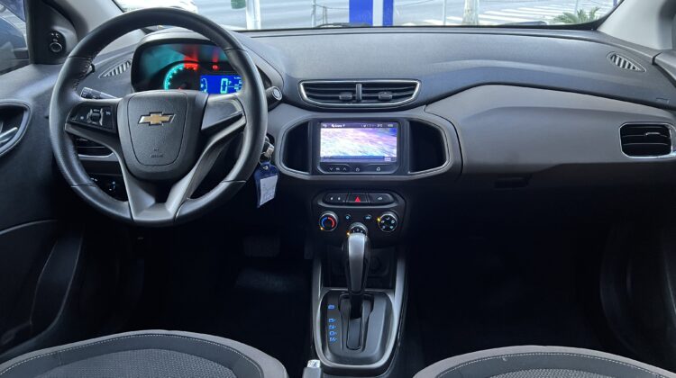 Prisma LTZ 1.4 Automático 2014 Azul Flex Completo