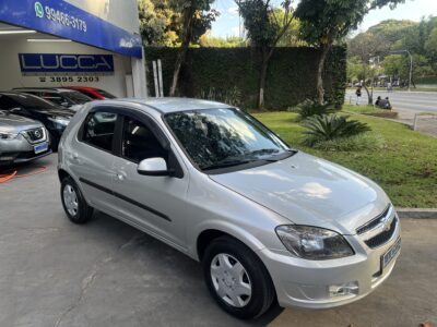 Celta 1.0 LT 2013/2014 Prata Flex Completo