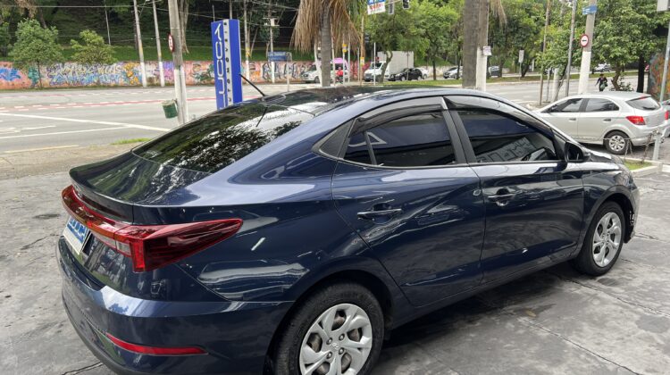 HB20S 1.0 Comfort 2022/2023 Azul Flex Completo