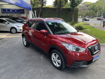 Kicks S 1.6 Automático CVT 2020 Vermelho Flex Completo
