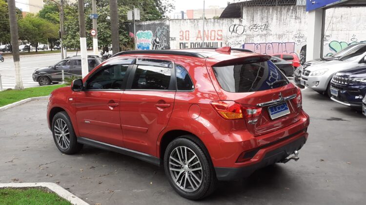 ASX GLS 2.0 Automática CVT 2020 Vermelha Flex Completa