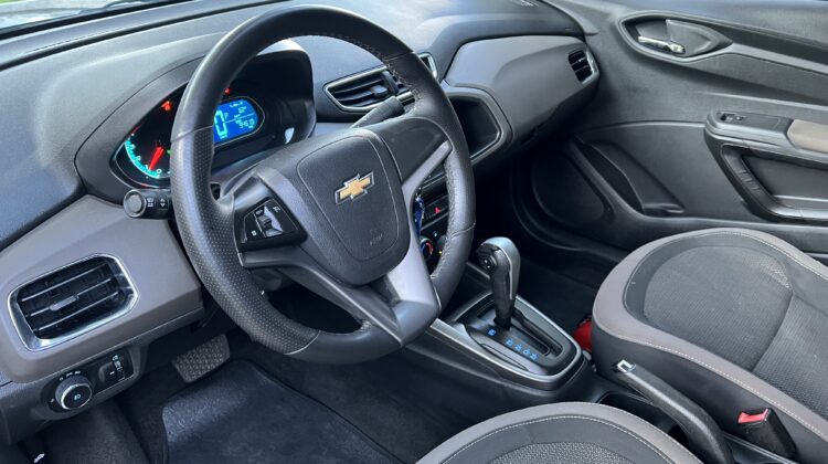 Prisma LTZ 1.4 Automático 2014 Azul Flex Completo