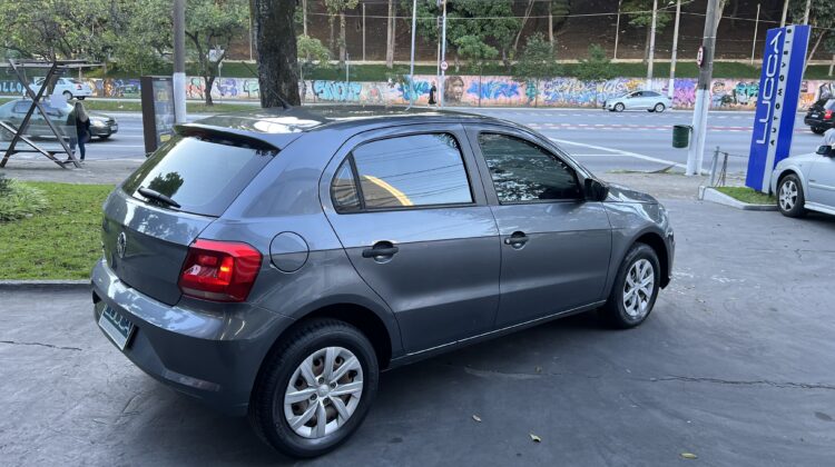 Gol 1.0 2021 Cinza Flex Completo
