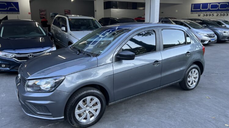 Gol 1.0 2021 Cinza Flex Completo