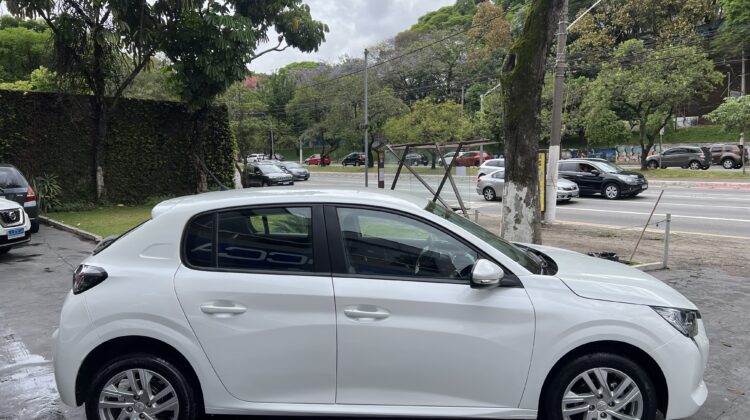 208 Active 1.6 Automático 2022 Branco Flex Completo