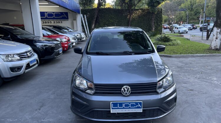 Gol 1.0 2021 Cinza Flex Completo