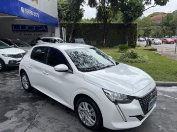 208 Active 1.6 Automático 2022 Branco Flex Completo