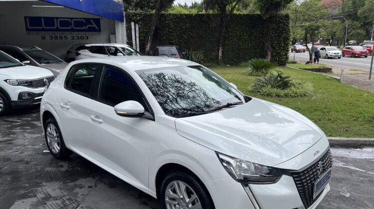 208 Active 1.6 Automático 2022 Branco Flex Completo