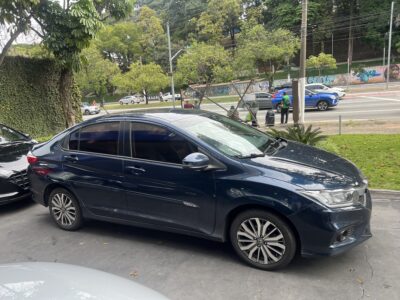 City Personal 1.5 Automático CVT 2019/2019 Azul Flex Completo