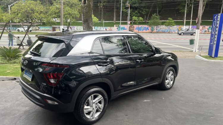 Creta 1.0 turbo Comfort Automático 2023 Preto Flex Completo