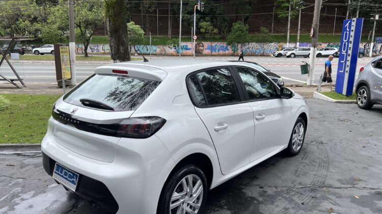 208 Active 1.6 Automático 2022 Branco Flex Completo