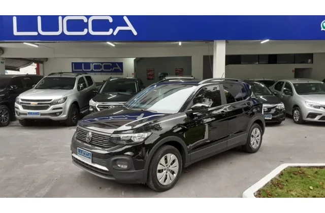 T-Cross 1.0 200 TSI Sense (Aut) 2024 Preto