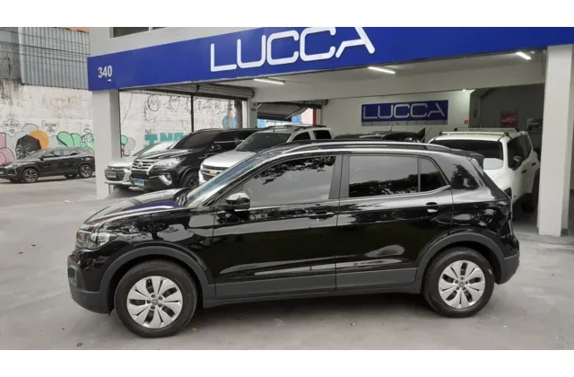 T-Cross 1.0 200 TSI Sense (Aut) 2024 Preto