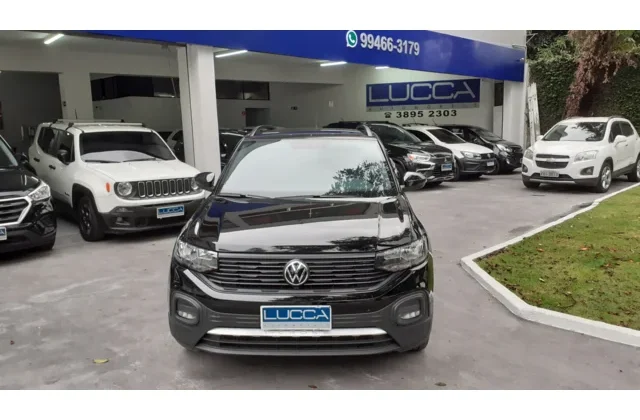 T-Cross 1.0 200 TSI Sense (Aut) 2024 Preto