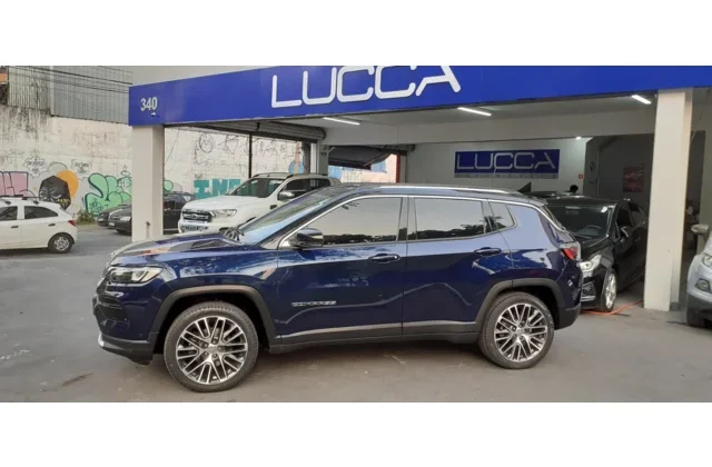 Compass 1.3 T270 Limited Aut. 2022 Azul Flex Completa