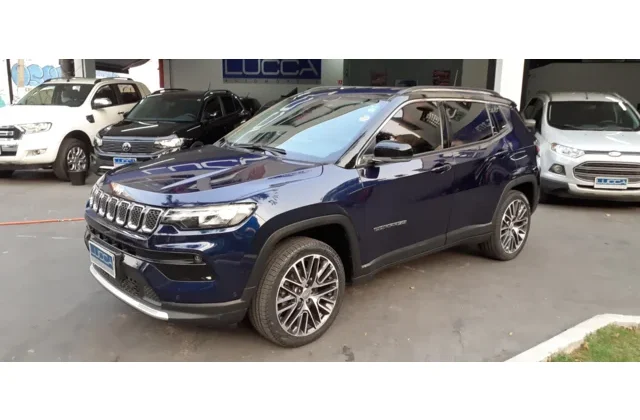 Compass 1.3 T270 Limited Aut. 2022 Azul Flex Completa