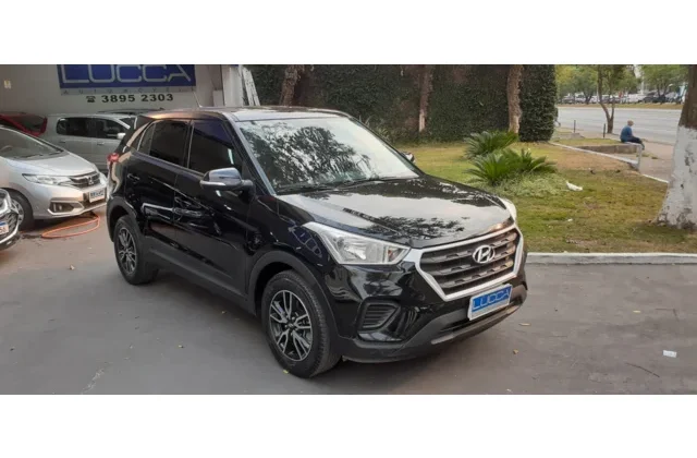 Creta Attitude 1.6 (Aut) 2019 Preto Flex Completo