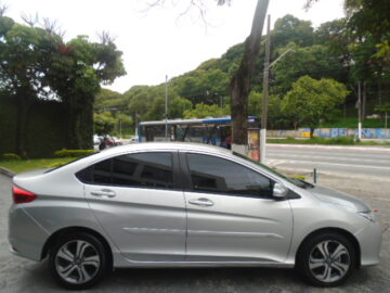 City EX 1.5 Automático CVT 2015 Prata Flex Completo